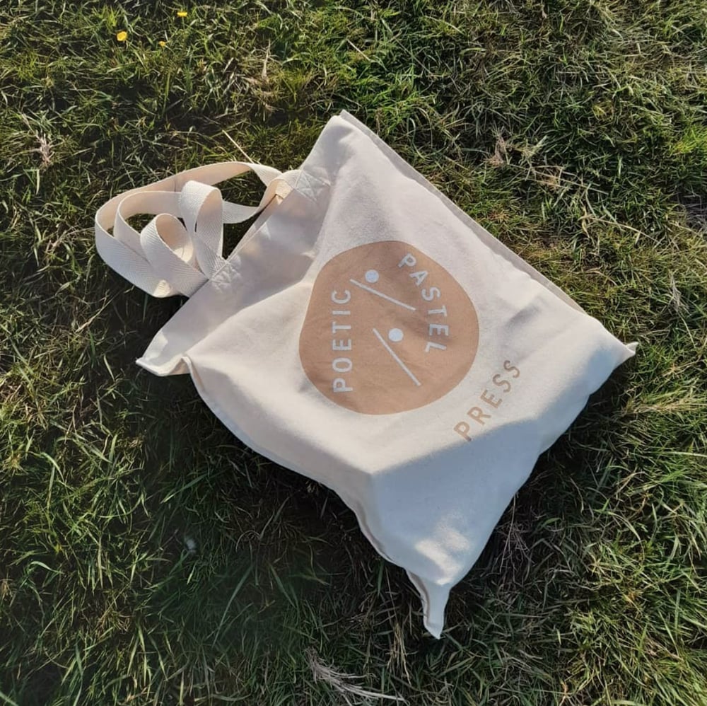 Poetic Pastel Press - Organic Cotton Bag