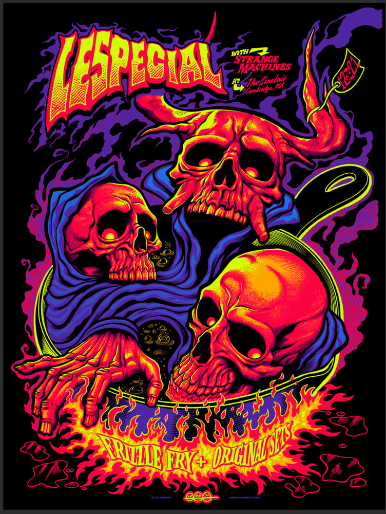 Image of Lespecial Cambridge, MA Gigposter