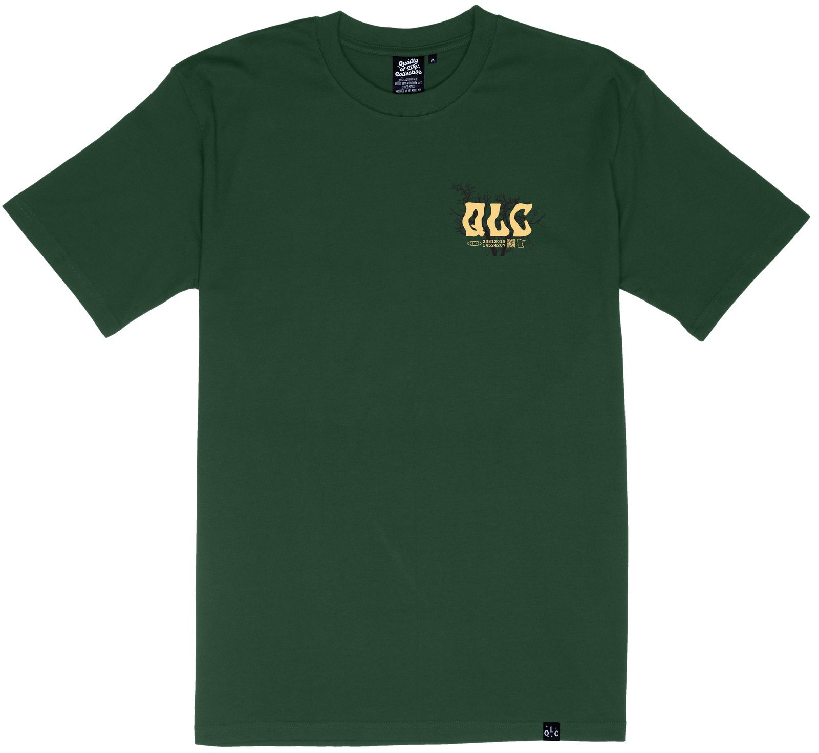 Back To The FutureドクTシャッツ緑 b・ROOM（ビールーム） tシャツ 「BACK TO THE FUTURE 40TH」「MNCM