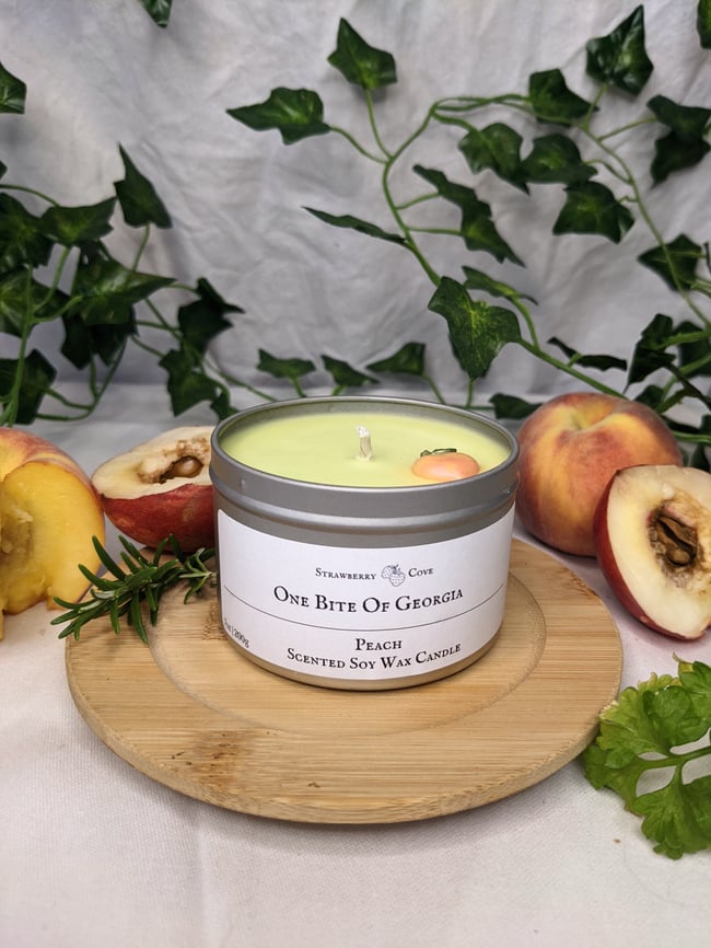 Georgia Peach Soy Candle