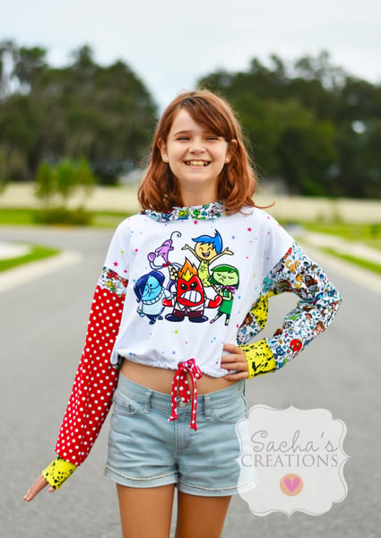 Image of Teen's/Women's Inside Out Cropped Hoodie 