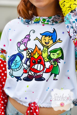 Image of Teen's/Women's Inside Out Cropped Hoodie 