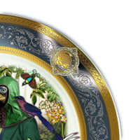 Image 3 of Birdman - Large Fine China Plate - #0773