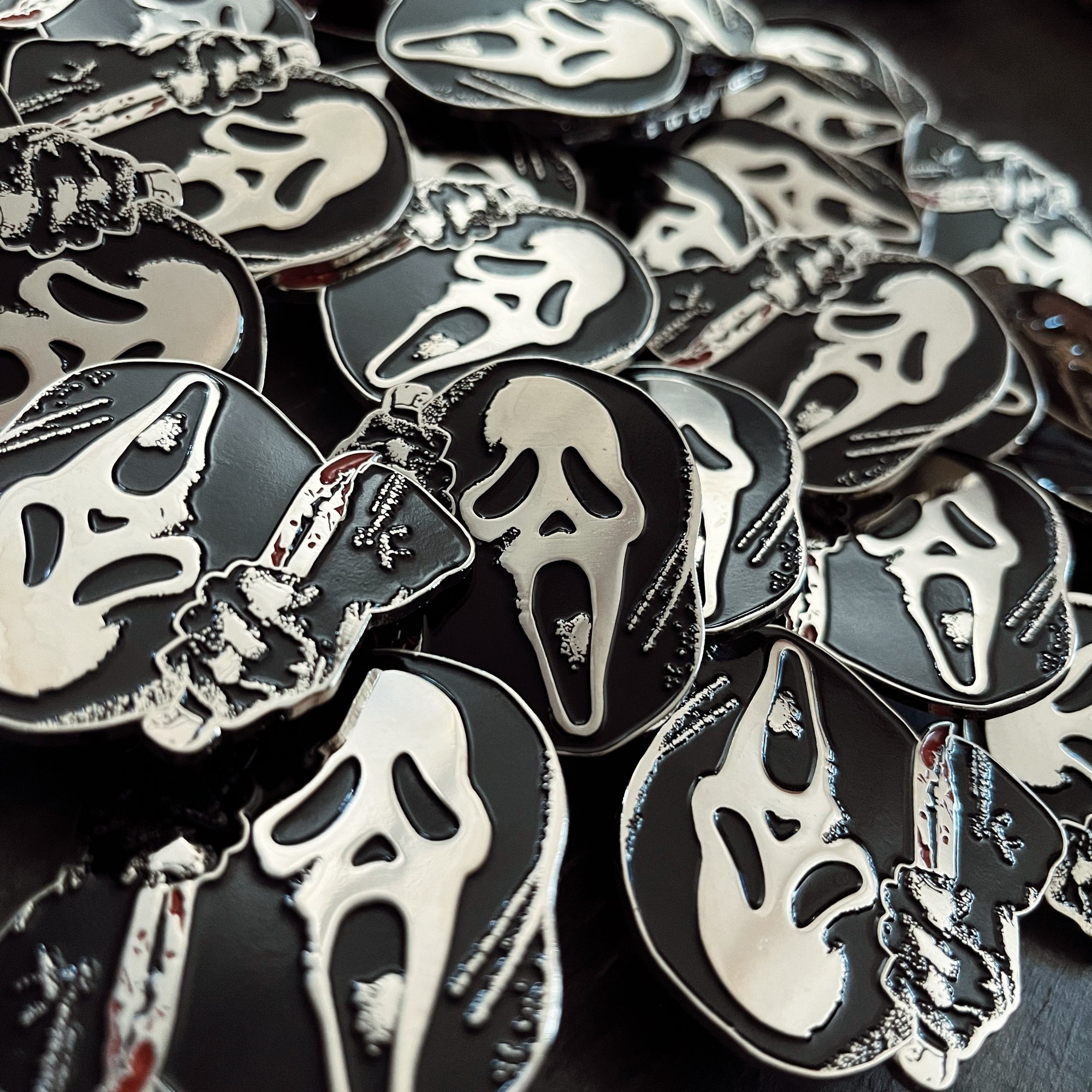 Ghostface Enamel Pin | WORN DOLL