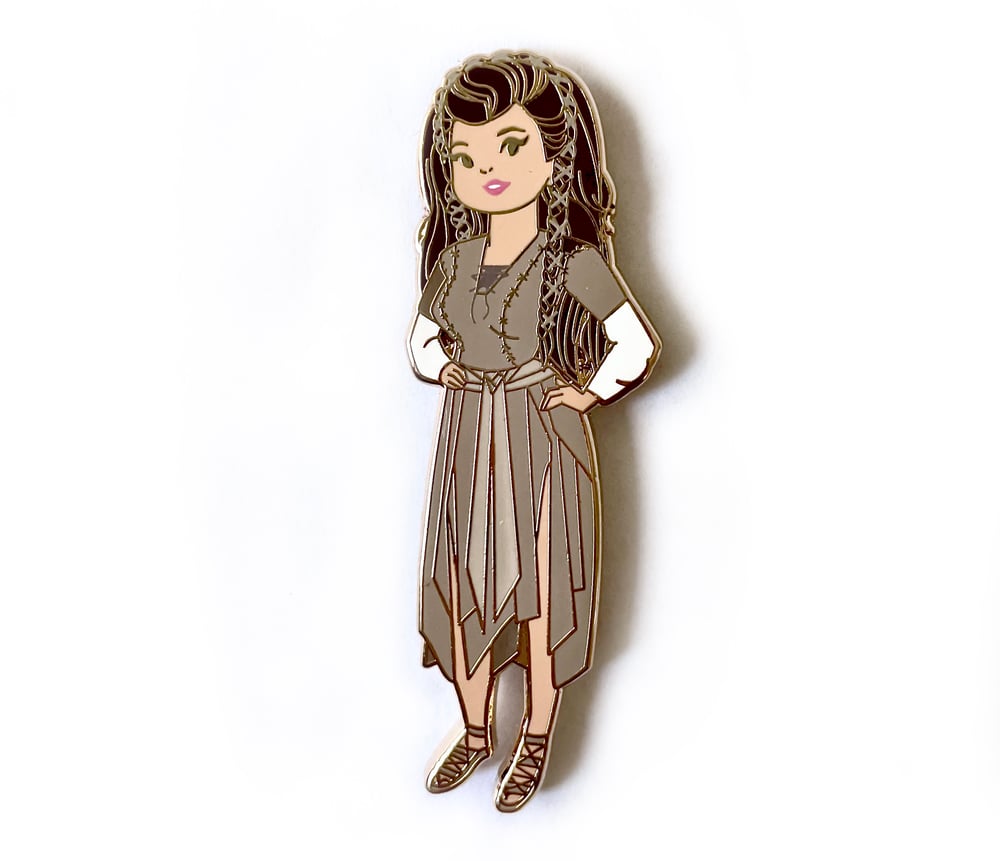 Image of Endor Leia Enamel Pin