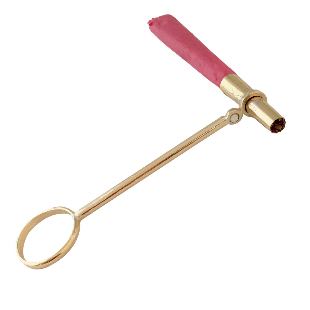 Mini Orbit Ring Joint Holder with Opal Therese Kuempel Jewelry