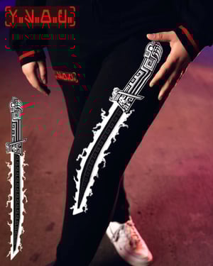 Image of Aztec Black Saber sweatpants