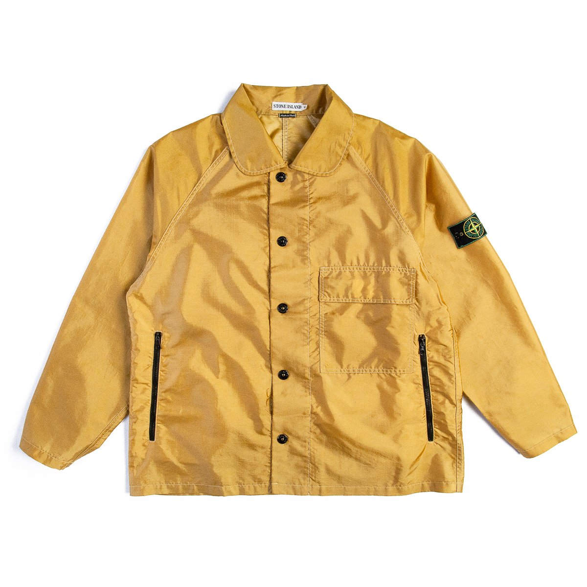 Stone Island 1996 Formula Steel Yellow Gold Jacket † Ruder Than 