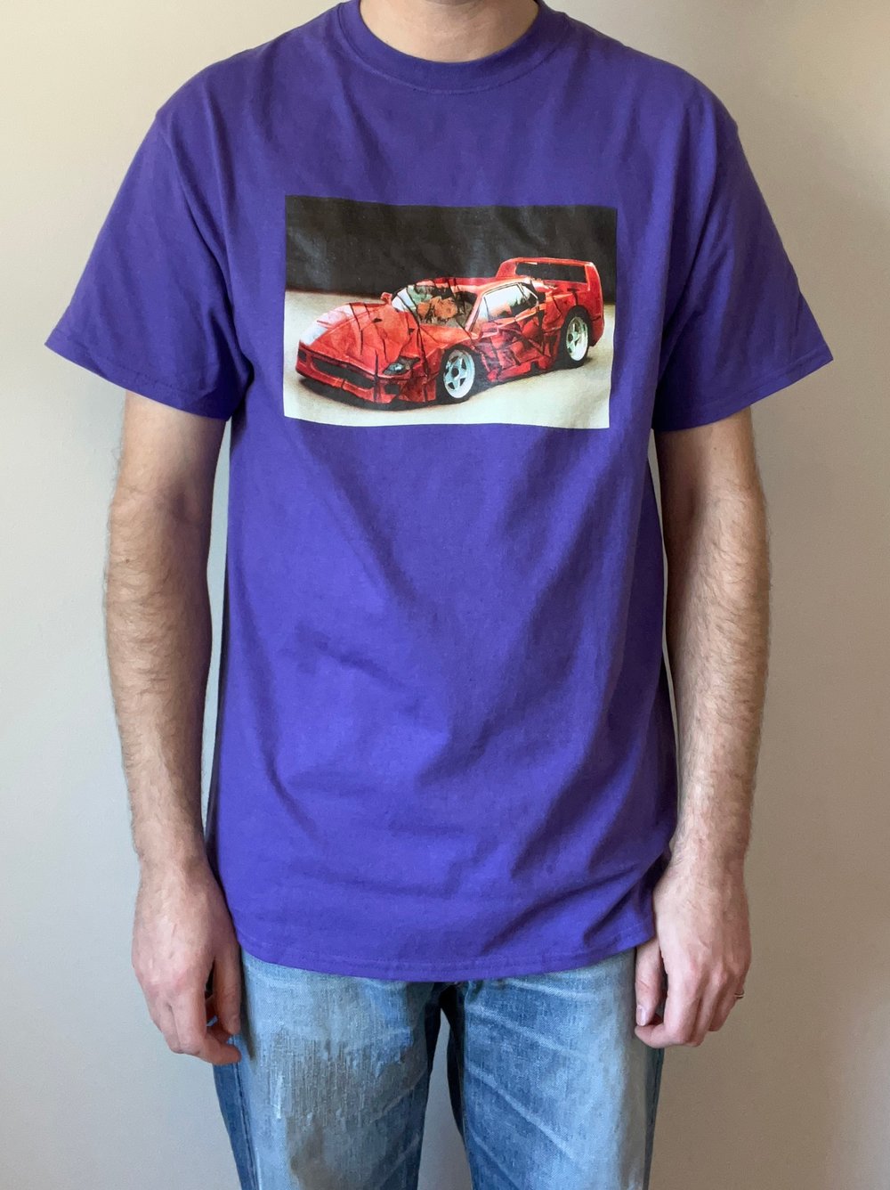F40 crash tee sample