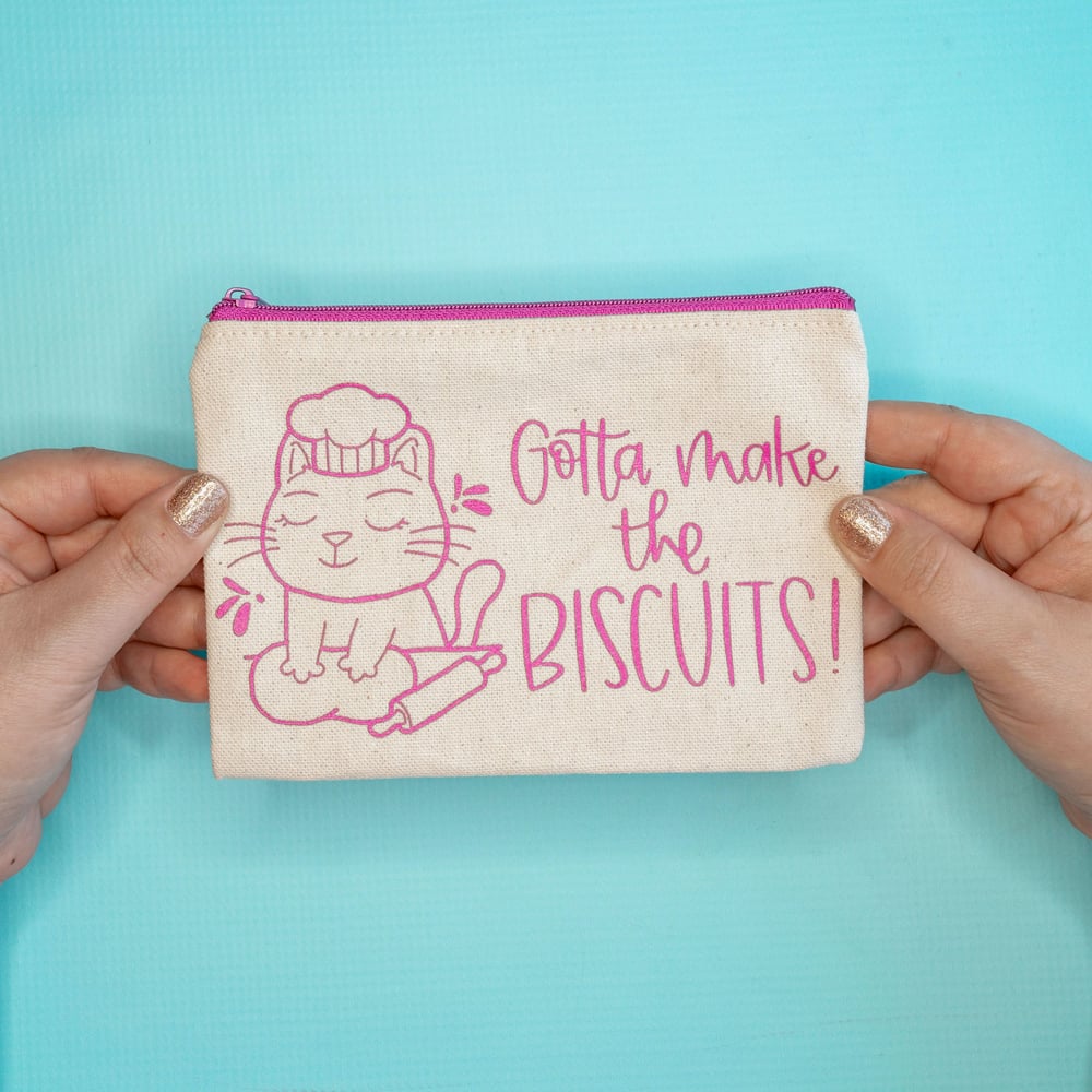 Image of Make the Biscuits Zippered Pouch