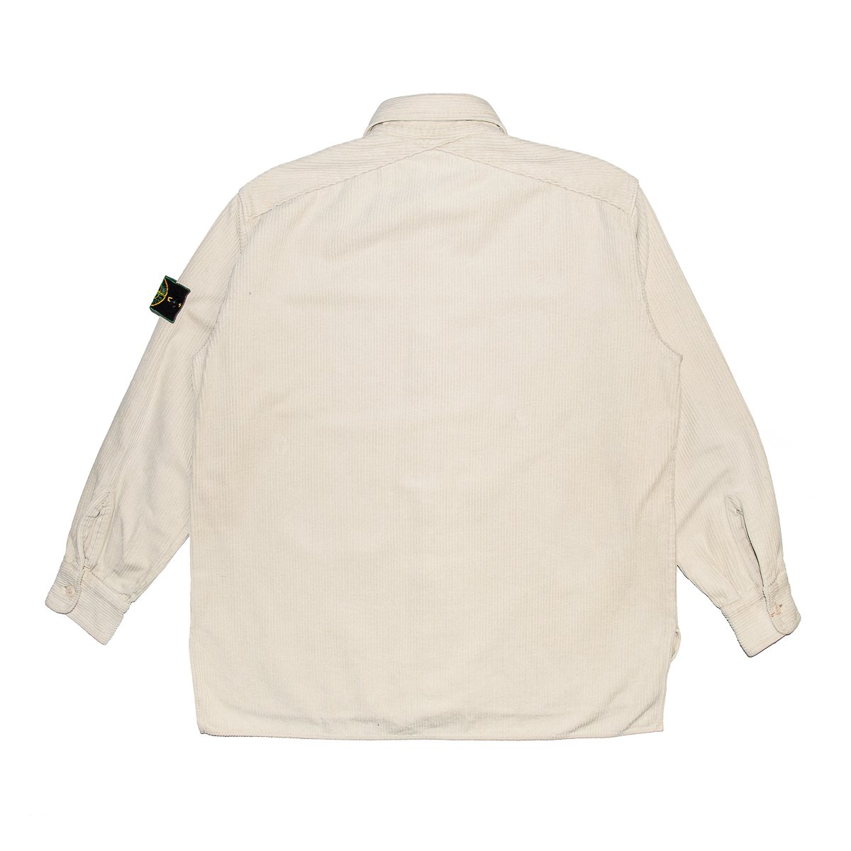 Stone Island 1994 Cream Corduroy Overshirt Ruder Than The Rest