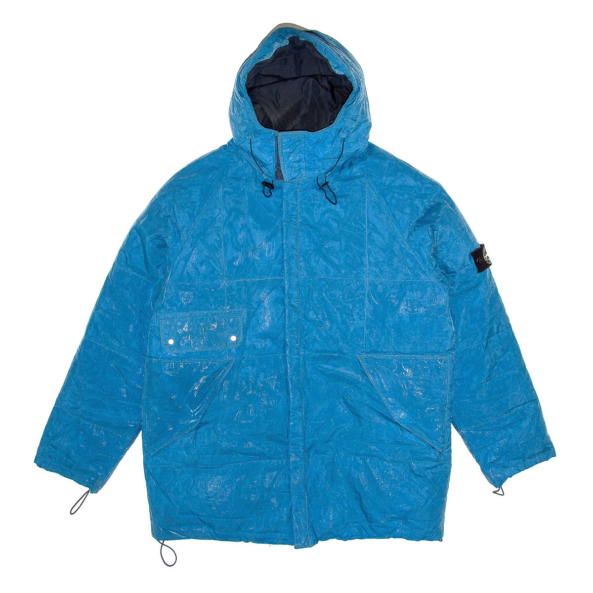 Stone Island 1999 Pure Metal Shell Blue † Ruder Than The Rest