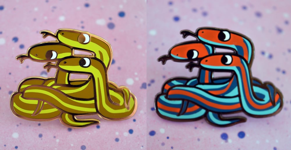 Image of Pet Snake Enamel Pins