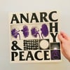 ANARCHY & PEACE large square riso print