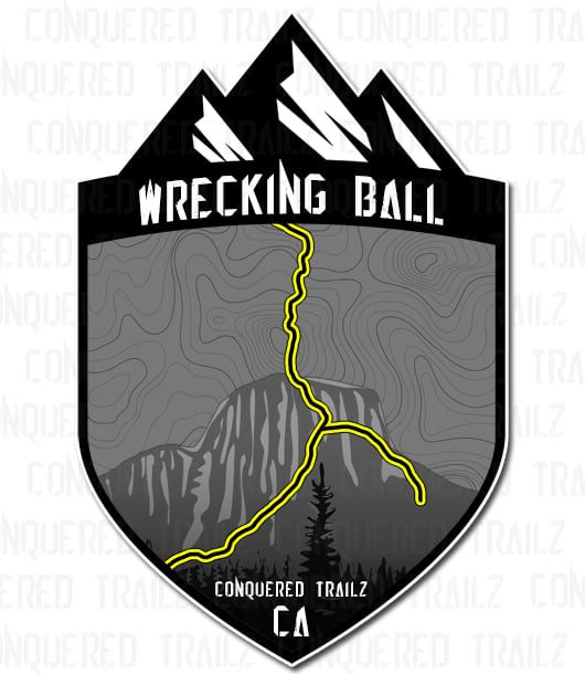 Image of "Wrecking Ball" Trail Badge