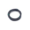 Oxidised Emerald Reticulated Ring