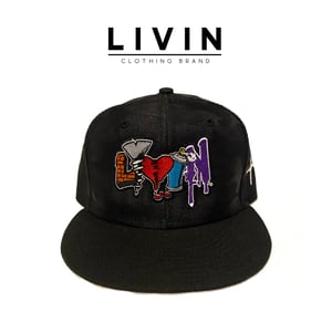 Black Graffiti Snapback