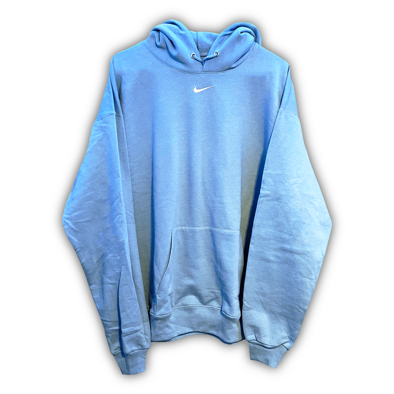 nike light blue vintage sweatshirt