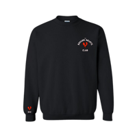 Image 1 of BRKN HRTS CLUB Crew - Black