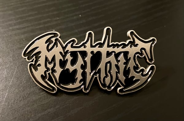 Image of Metal logo pin