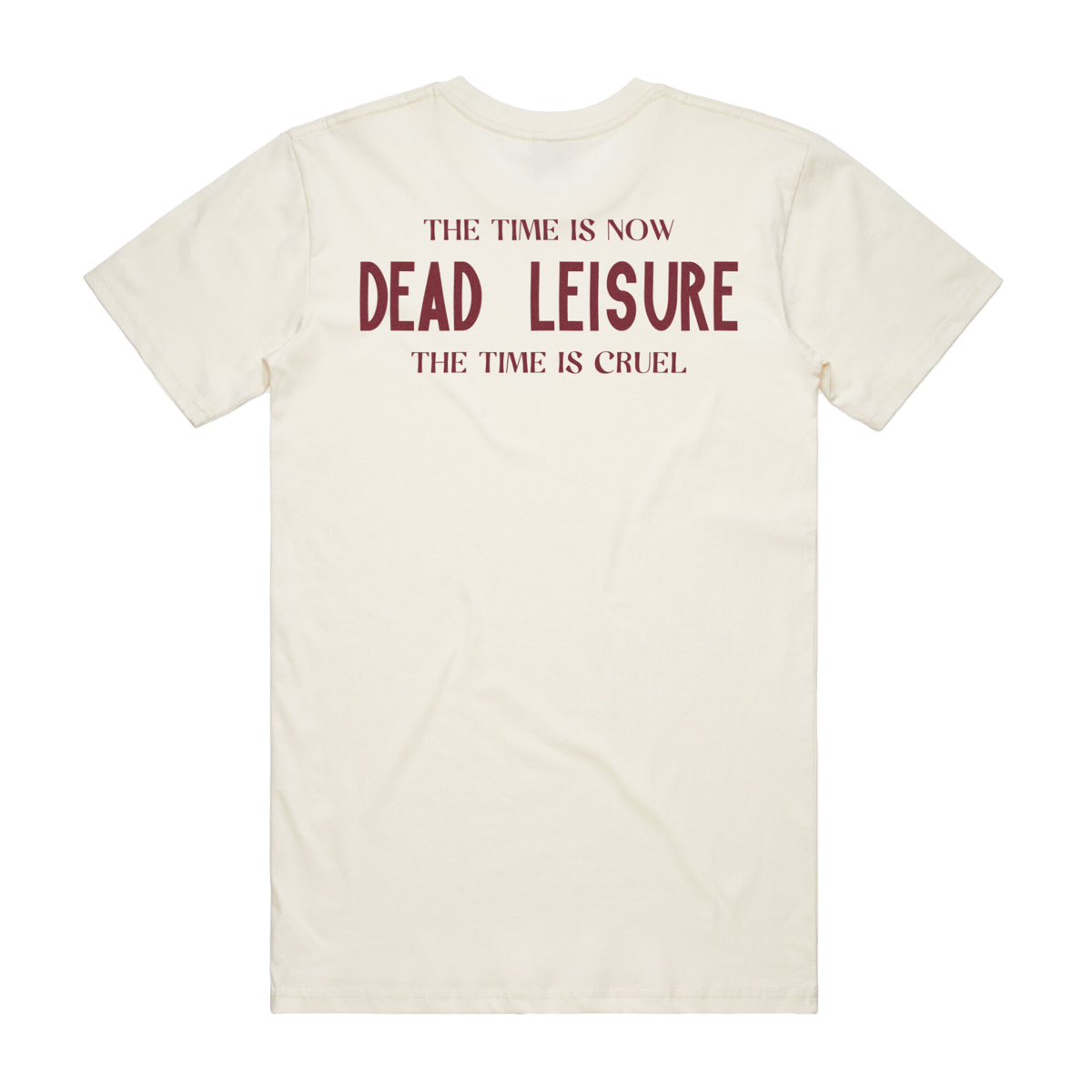 The Time is Cruel T-shirt - Natural white