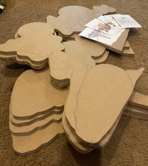 Paint Party Cutouts 