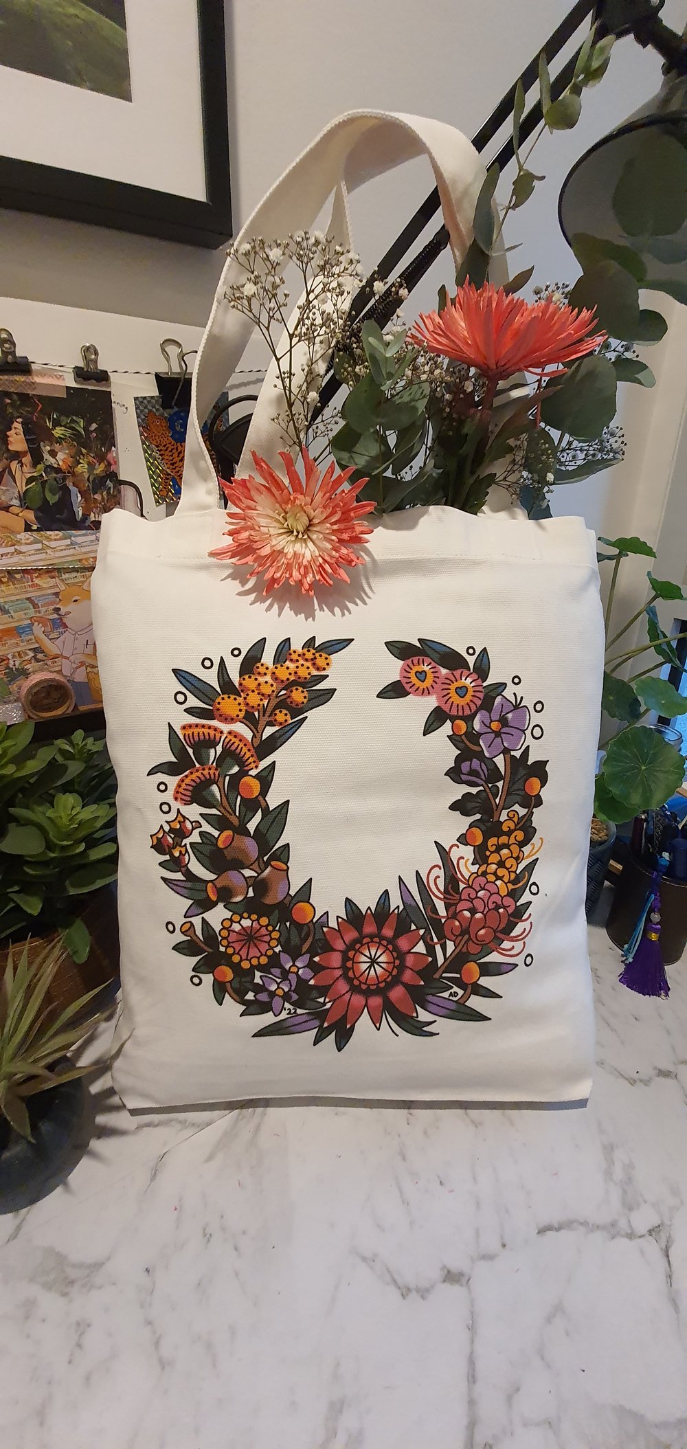 Natives Tote (Cream)