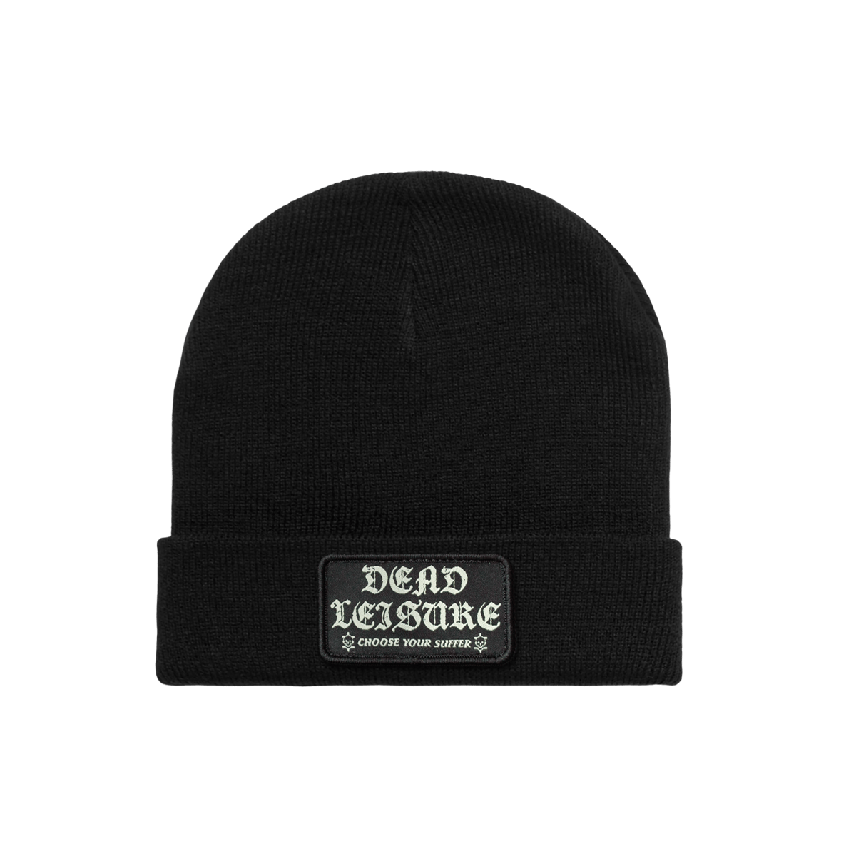 Old E Patch Beanie - Black