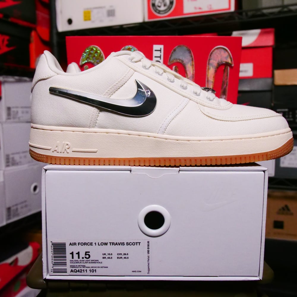 Image of Travis Scott Air Force 1 Low Sail