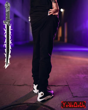 Image of Aztec Black Saber sweatpants