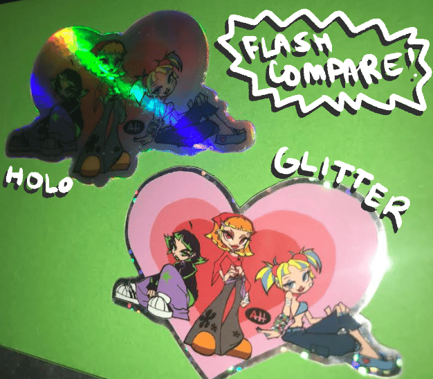 PPG Sticker (Holo or Glitter)