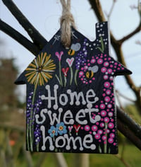 Image 4 of Home sweet home / new home house slate