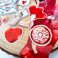 Image 3 of Pack Saint Valentin - Bundle (Stickers et marque-pages)