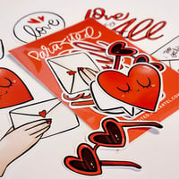 Image 5 of Pack Saint Valentin - Bundle (Stickers et marque-pages)