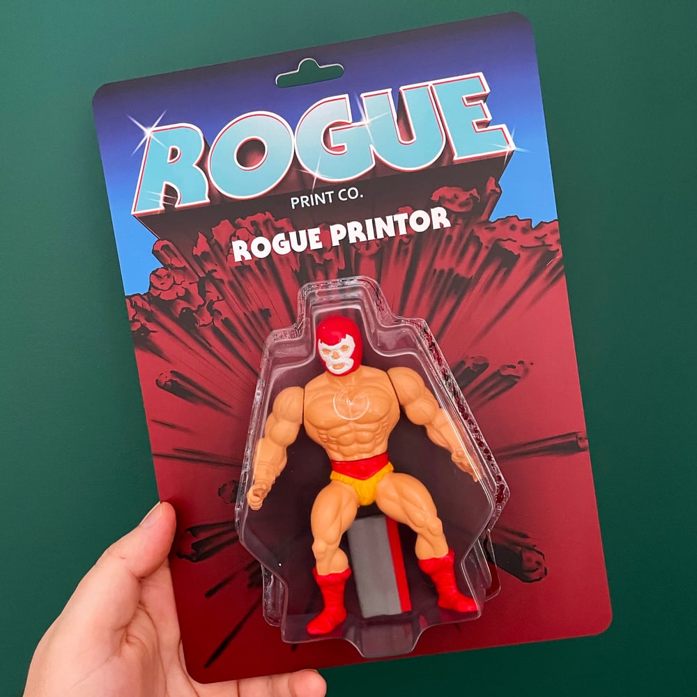 Image of ROGUE PRINTOR - Paul James *ACTION FIGURE*