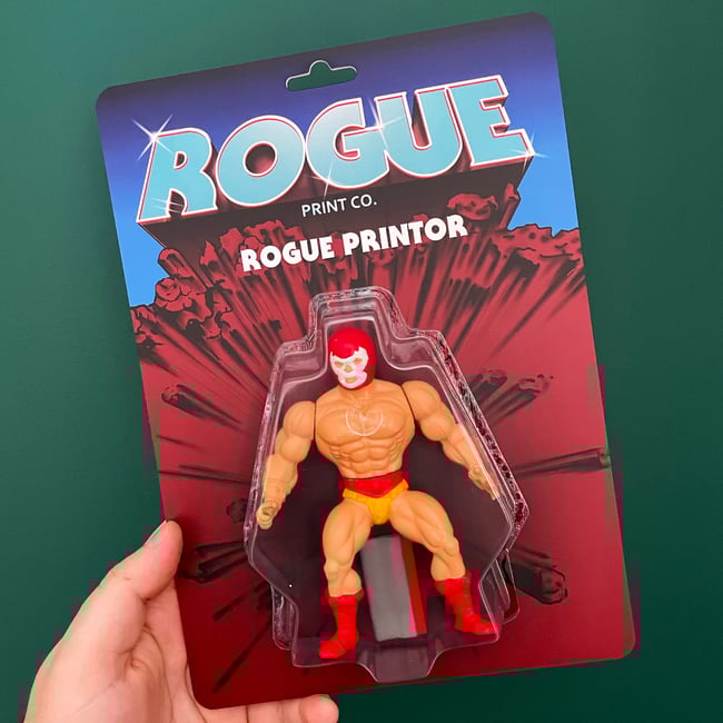 ROGUE PRINTOR - Paul James *ACTION FIGURE*