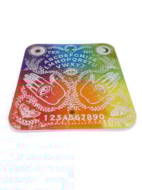 Image 3 of Rainbow Quartz Ouiji Board