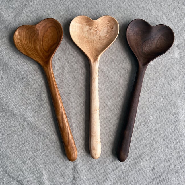 Heart spoon