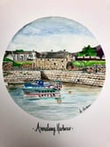 Annalong Harbour Print