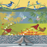 Four Seasons Bird Prints
