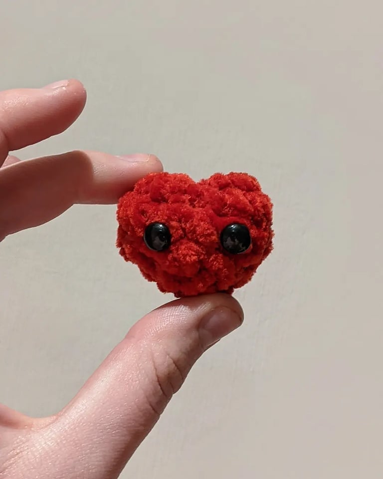 Image of Crochet Pocket Heart