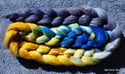 Starry Night Merino/Tencel Combed Top Hand Painted - 6 ounces - ON SALE