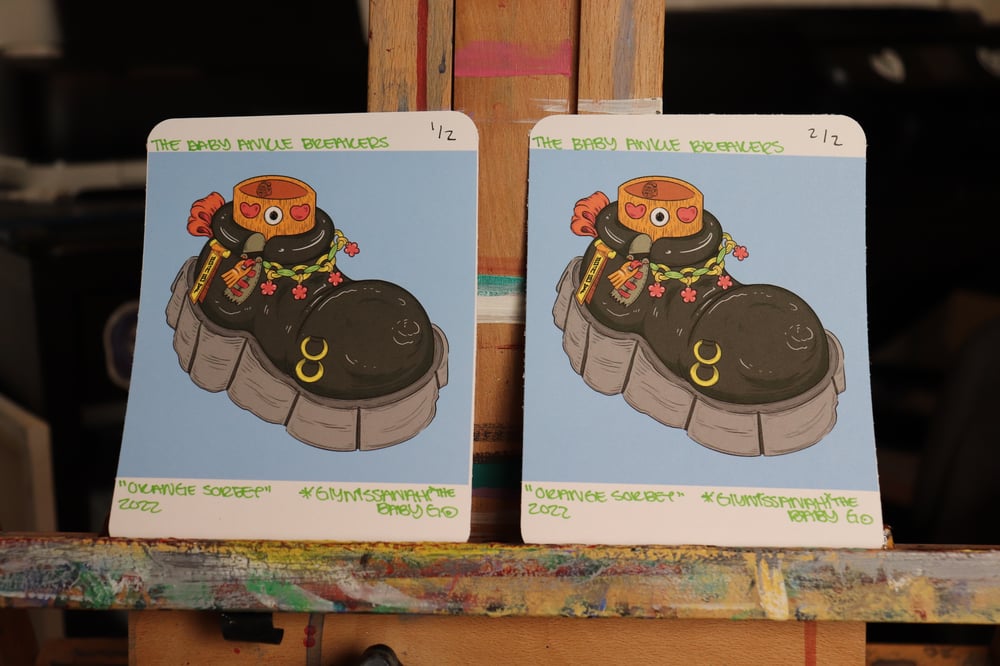 Image of The Baby Ankle Breakers SML Limited Prints