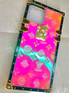 Georgia peach reflective phone case