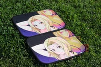 Image 2 of Lady Hokage backseat car mat