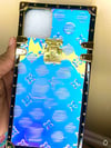 Blue Holographic phone case 