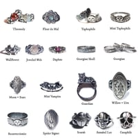 Image 3 of SALE: Assorted ready-to-ship sterling silver rings