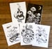 Image of Black & White Art Prints by Print is Dead