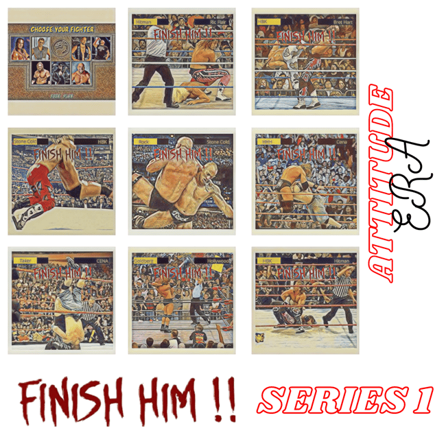 "FINISH HIM" Series 1 (9 card set)