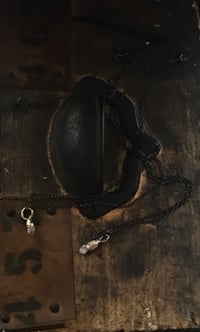 Image 5 of tiny sculpted herkimer pendants 